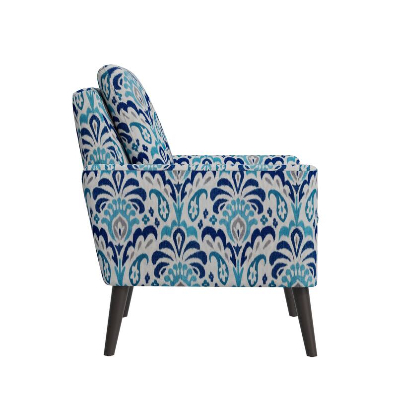 Allyson Mid-Century Modern Small Space Accent Armchair