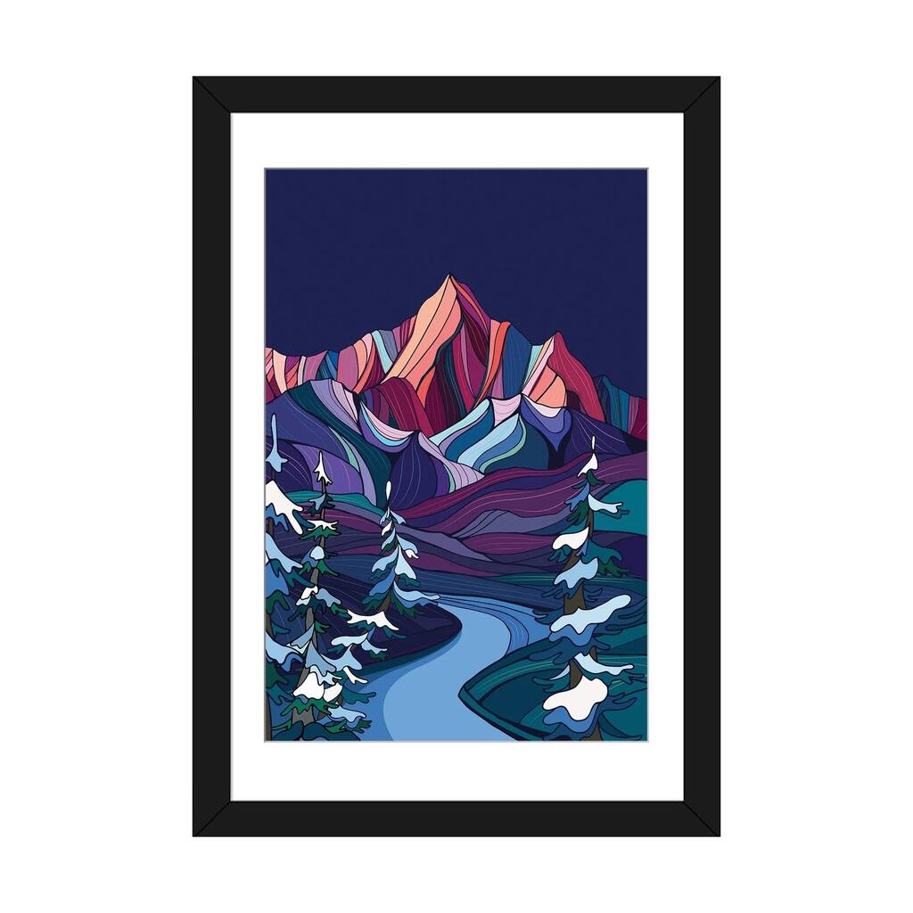 iCanvas "Winter Night" by Annie Brace