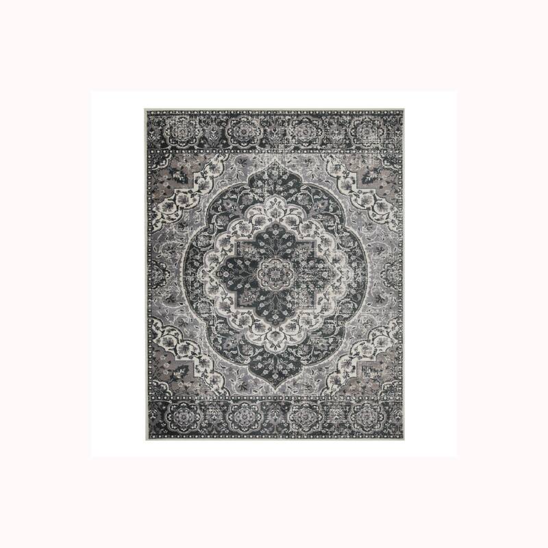 Superior Bodhi Vintage Floral Classic Medallion Indoor Area Rug or Runner