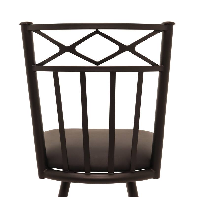 Tempo Furniture Lennix Swivel 26" Counterstool w/ Fully Welded Metal Frame (Commercial Grade) by Furnish Theory (Various Colors)