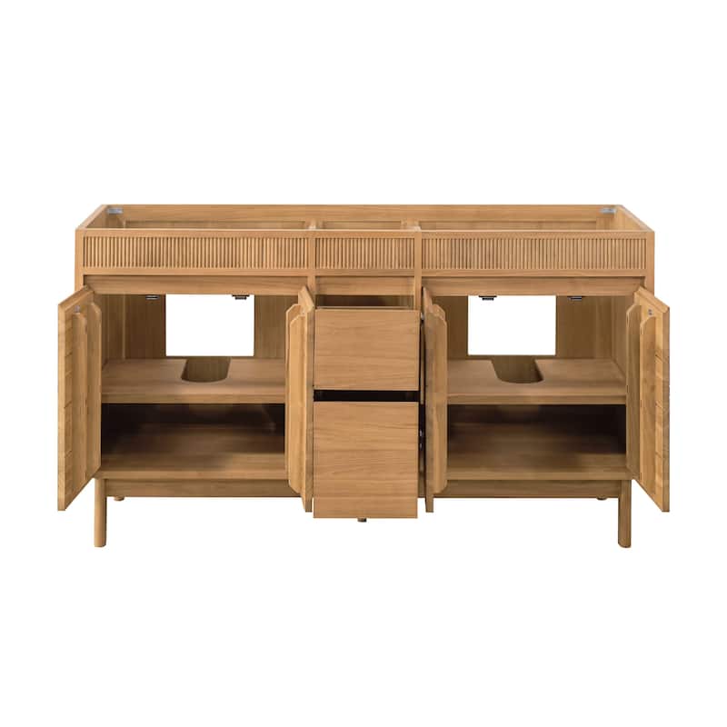 Avanity Kayla Bathroom Vanity Only in Natural Teak