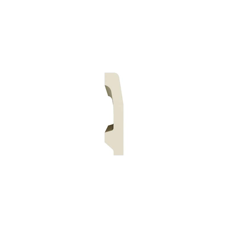 3 3/4"H x 5/8"P x 96"L Isadora Baseboard Moulding - 1-Pack
