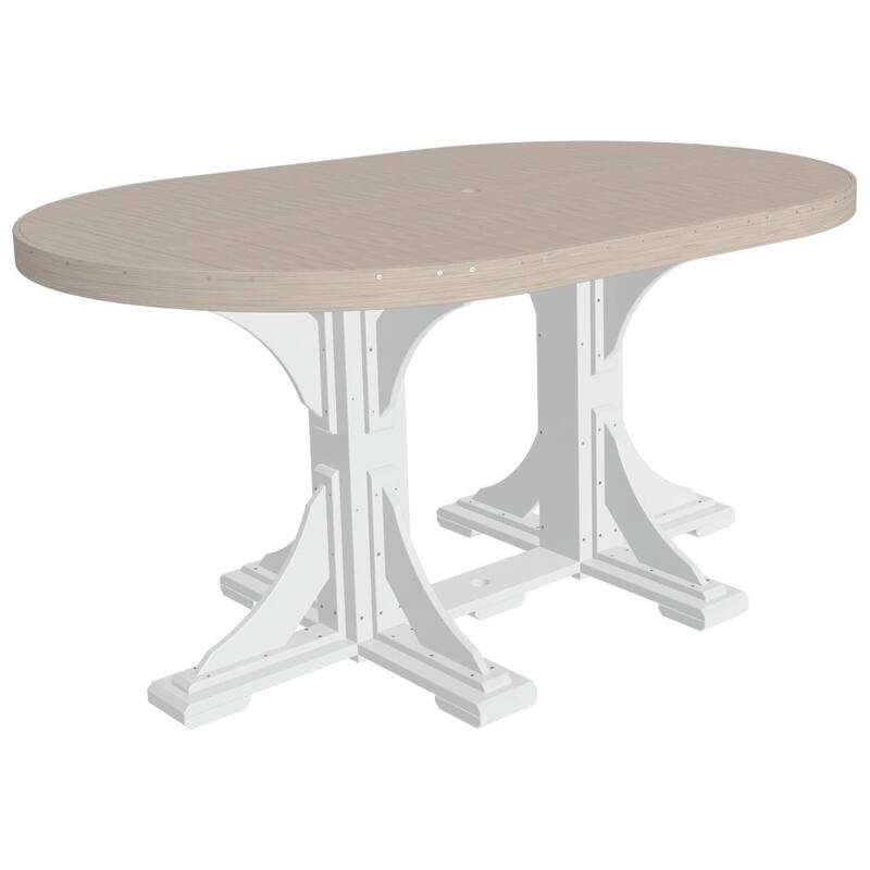 Poly Lumber Oval Table