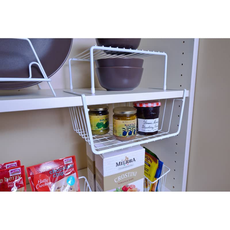 Organized Living White Small Cabinet Shelf