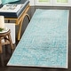 preview thumbnail 191 of 230, SAFAVIEH Adirondack Cheyenne Rustic Oriental Medallion Rug 2'6" x 8' Runner - Light Grey/Teal