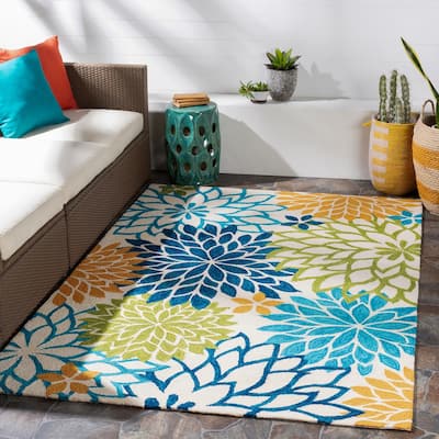 Surya Chrissy Modern Graphic Outdoor Area Rug