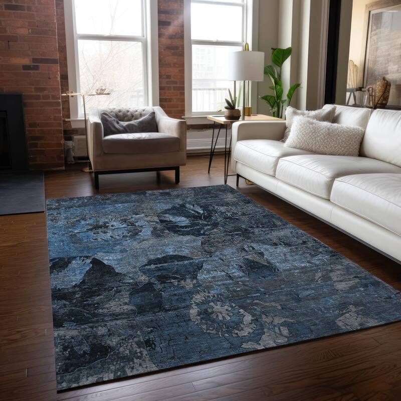 Vari Botanic Elegance Weather Resistant Classic Meets Modern Outdoor Rug