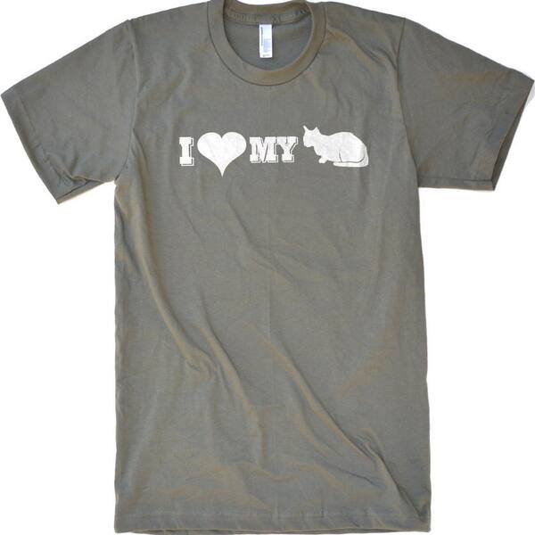 Shop I Love My Cat Men S T Shirt Free Shipping On Orders Over