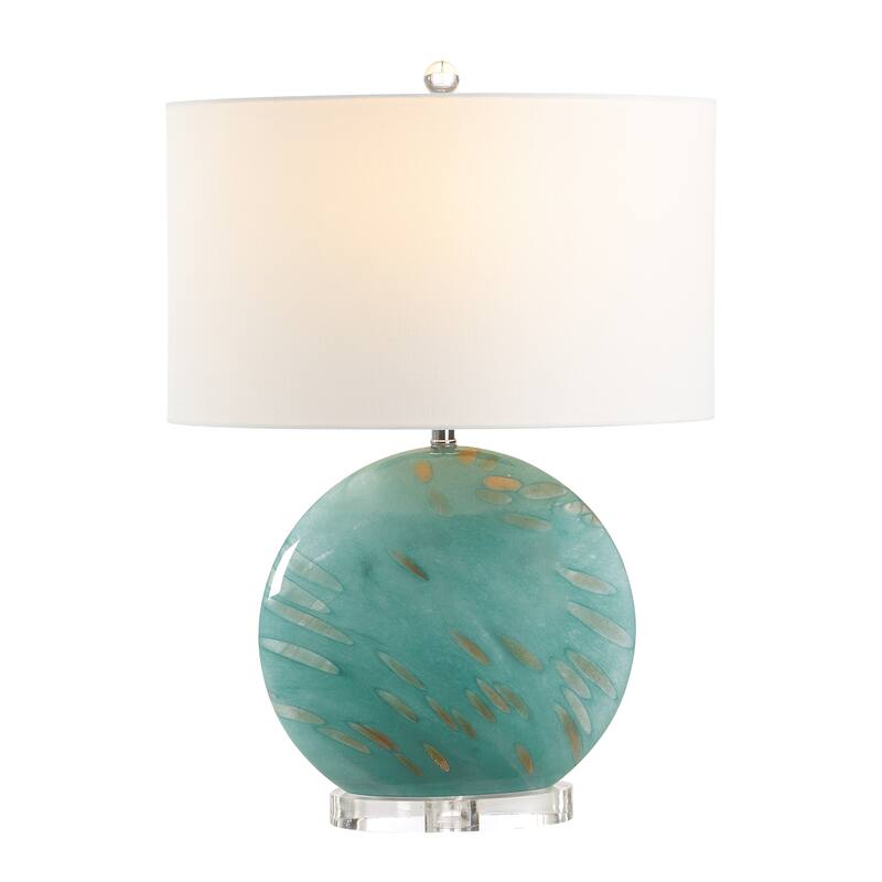 Everren Poppi 24.0" Height Table Lamps, Green