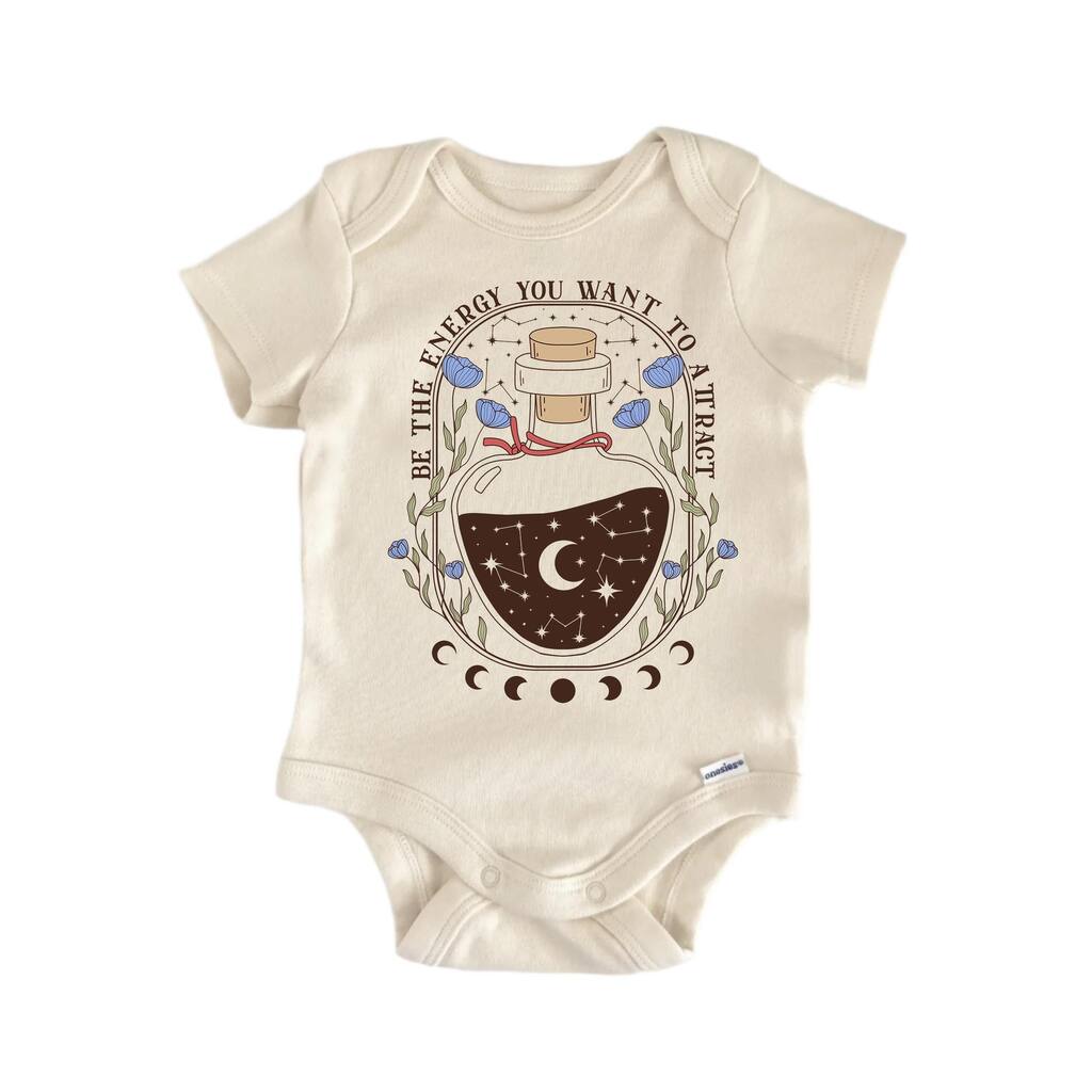 Energy Magic Mystical - Baby Boy Girl Clothes Infant Bodysuit Funny Cute Newborn