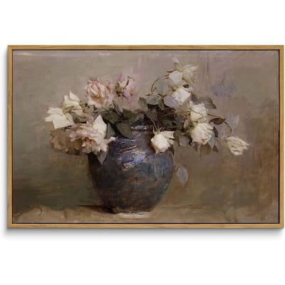 Wall Art Vintage Decor, Retro Floral Rustic Decorations
