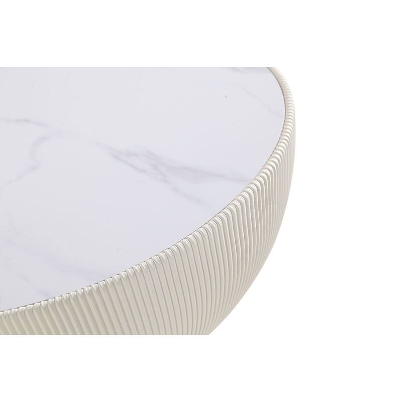 Manhattan Comfort Modern Anderson Upholstered Coffee Table