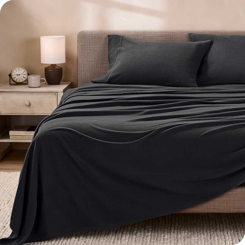 Bare Home Polar Fleece Deep Pocket Sheet Set
