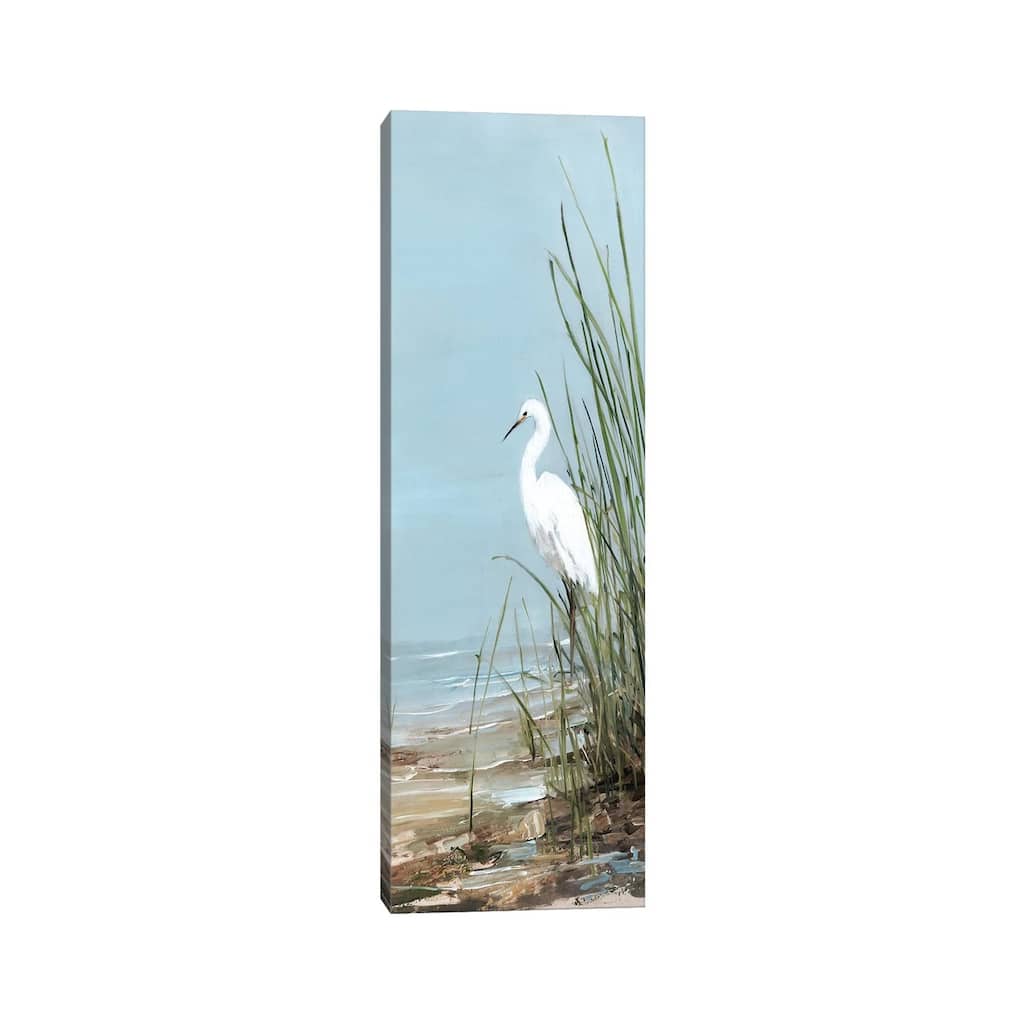 iCanvas "Island Egret II" by Sally Swatland Canvas Print