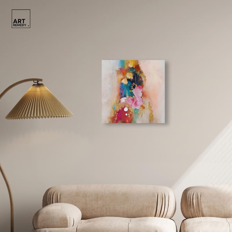 Explosive Rhythm II Canvas by Art Remedy, Gallery Wrapped