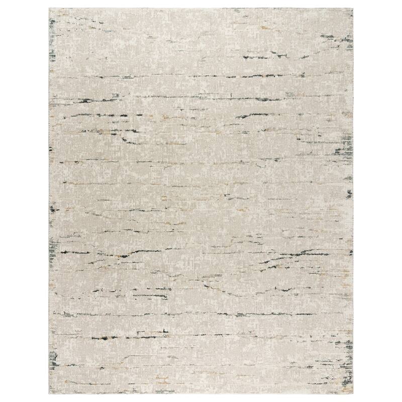 Gertmenian Trevi Polyester High-Low Plush Neutral Modern Abstract Indoor Area Rug Collection - 7' 10" x 10' - Kosmas Multi