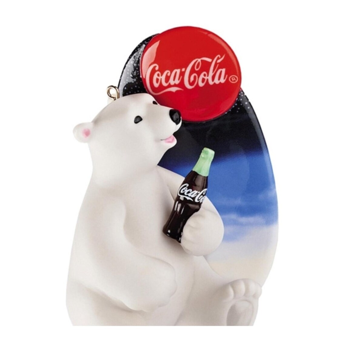 Shop Carlton Cards Heirloom Coca Cola White Porcelain Polar Bear