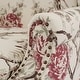 preview thumbnail 62 of 85, 2 Set Transitional Patterned Wingback Accent Chairs with NailHead