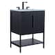 Option Black Matte - Black Hardware