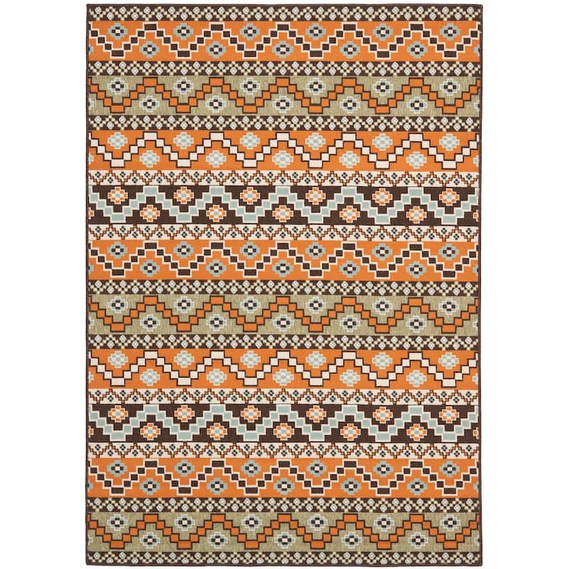 SAFAVIEH Veranda Dymph Indoor /Outdoor Waterproof Patio Backyard Rug