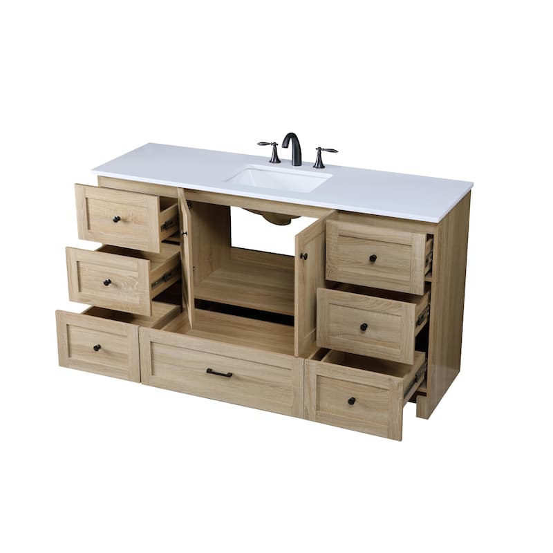 Fresco 48 - 60 Inch Single Bathroom Vanity