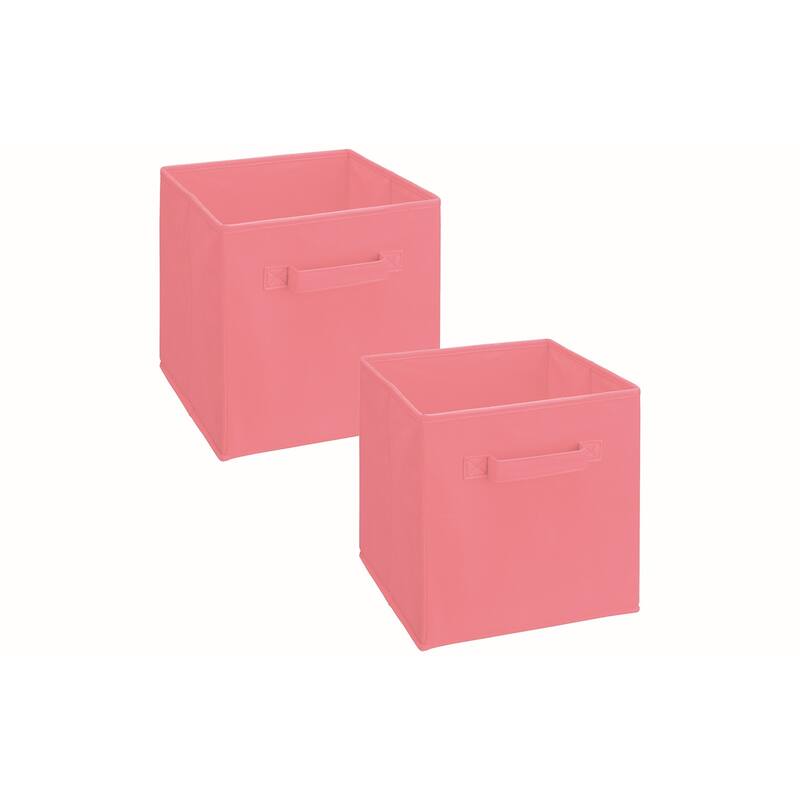 ClosetMaid Cubeical Fabric Drawer - 2 Pack - Pink