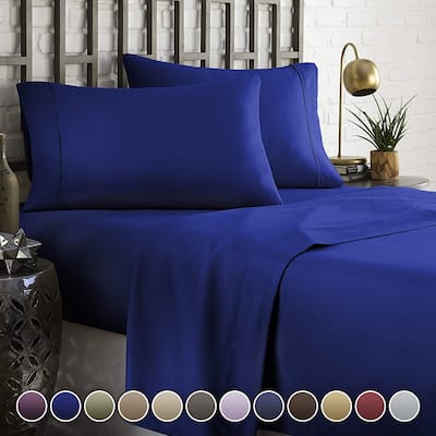Hotel Luxury Comfort Bed Sheets Set, 1800 Series Bedding Set