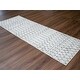 preview thumbnail 6 of 9, Tigris Texcoco Moroccan Trellis Geometric Farmhouse Area Rug 2'7" x 10'