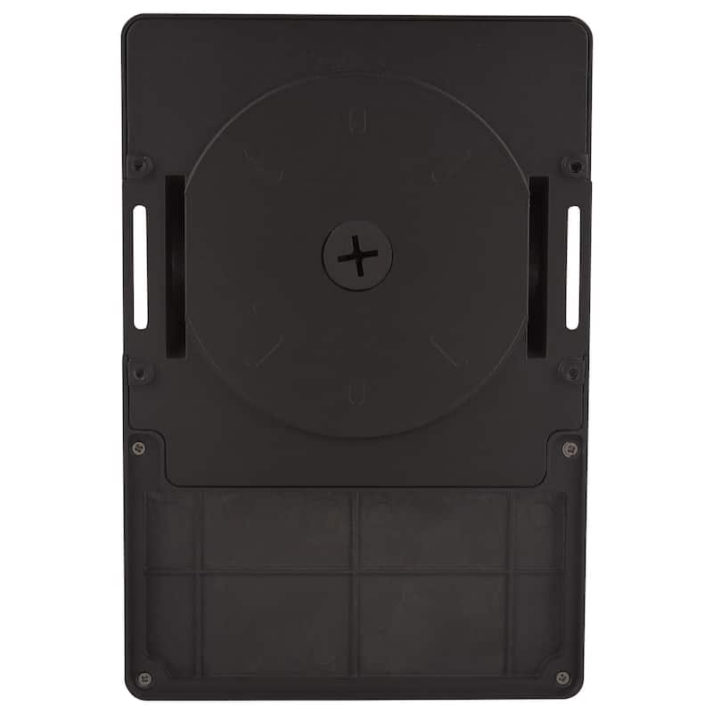 LED Small Wall Pack 20W CCT Selectable 3K/4K/5K Black Finish 100-277V