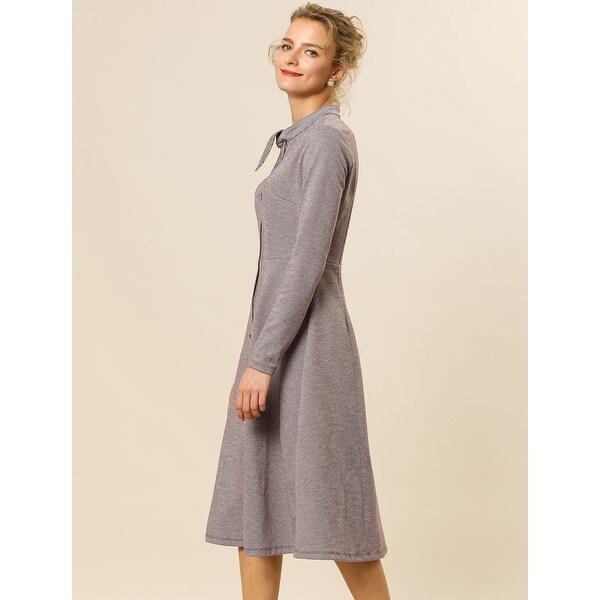 line shirt dress