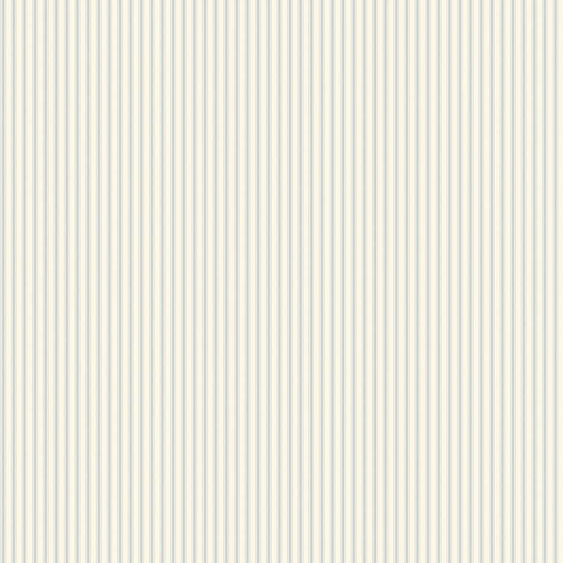 Galerie Wallcoverings Miniatures 2 Multi-Stripe Design Vinyl on Non-woven Matte Wallpaper Roll - 33 feet x 21 inches - Light Blue