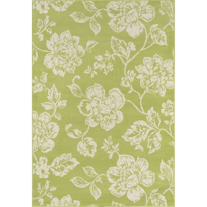 Momeni Baja Floral Blooms Indoor Outdoor Rug