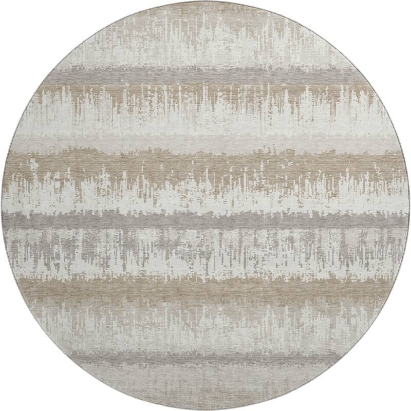 Premium Washable Super Soft Modern Ombre Stripe Mayfield Rug