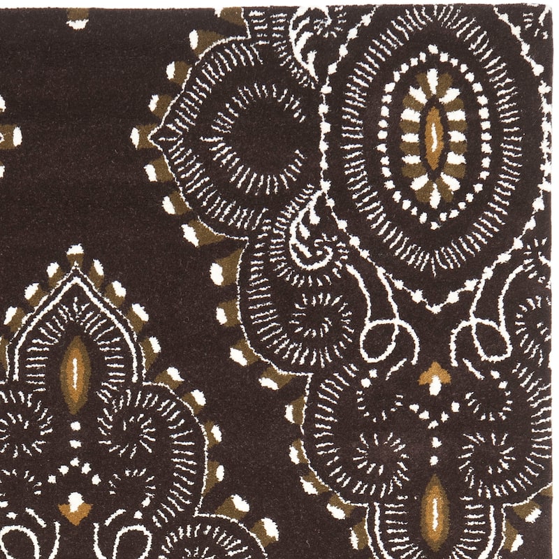 SAFAVIEH Handmade Wyndham Geanina Modern Wool Rug
