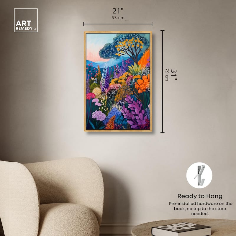 Solara's Bloom Canvas by Art Remedy