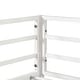 preview thumbnail 15 of 19, Furniture of America Jackson Modern Metal Twin over Twin Low Profile Bunk Bed with Reversible Ladder