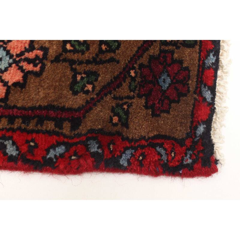 ECARPETGALLERY Hand-knotted Konya Anatolian Cream Wool Rug - 2'4 x 9'1