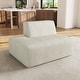 preview thumbnail 5 of 62, Modern No Assembly Required Sectional Chaise Lounge Side Sofa Left Facing - Beige-Side Lounge