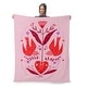 preview thumbnail 30 of 52, Valentine's Day Silk Touch Throw Blanket