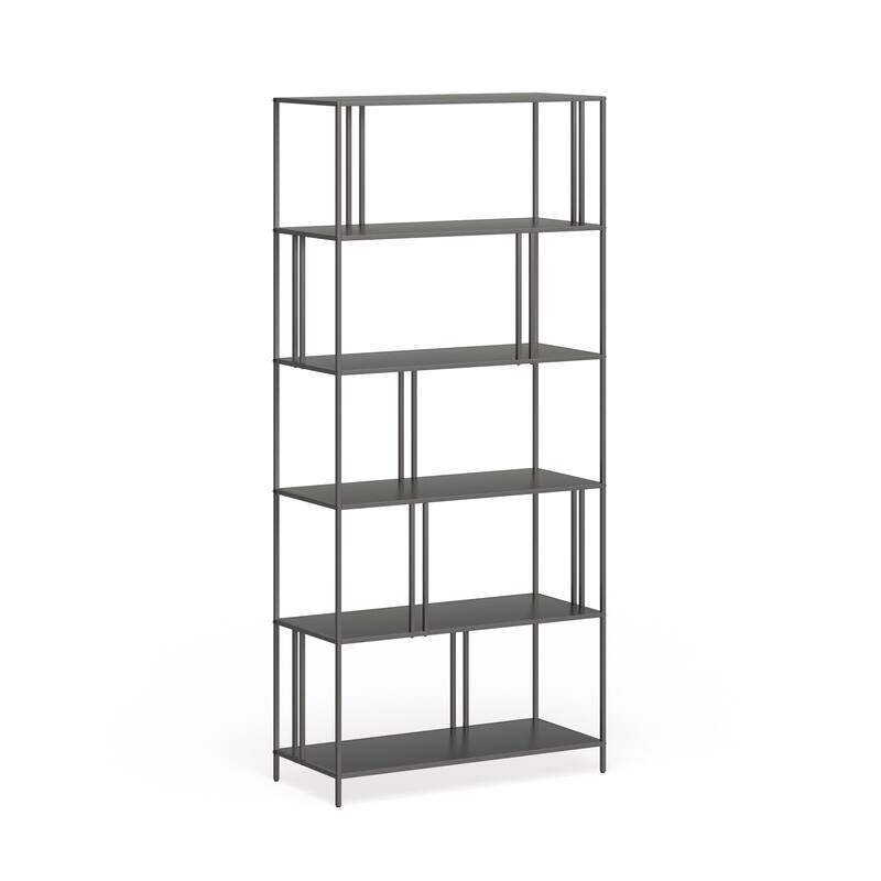Cortland 34'' Wide Rectangular Bookcase