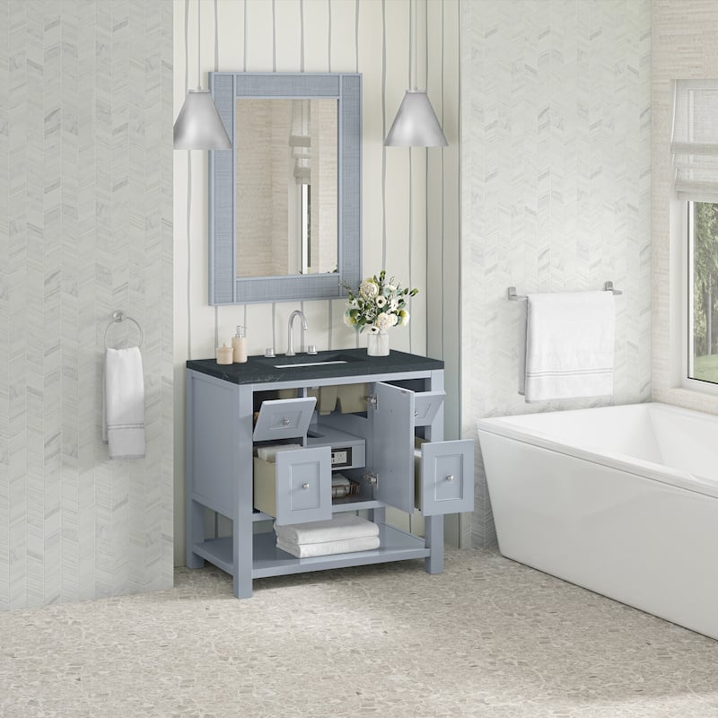 Breckenridge 36" Single Vanity, Serenity Blue - 36