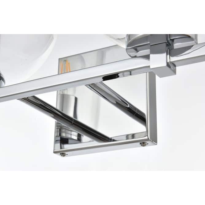 Elegant Lighting LD7311W15 Juelz 2 Light 7" Tall Bathroom Sconce