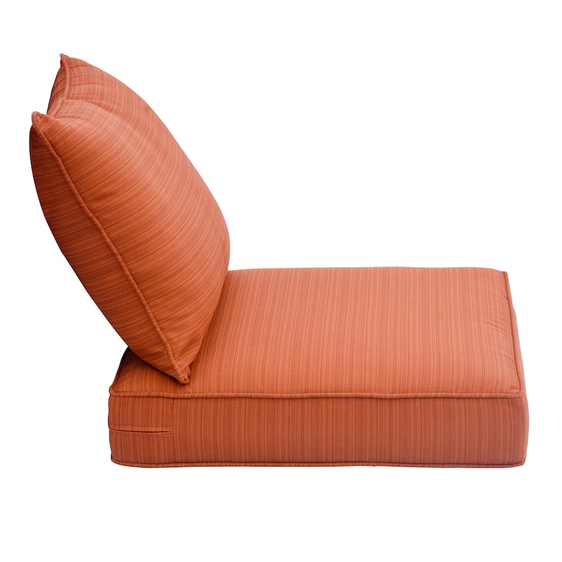 XIZZI Outdoor Seat Back Cushion Set Plush Comfort for Patio Furniture