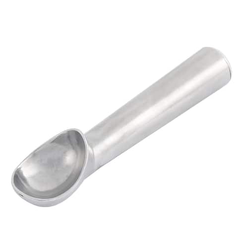 Household Aluminum Non-Stick Bowl Head Ice Cream Scoop Spoon Dipper - Silver - 7.1''x 1.6''x 1.6''(L*W*H)