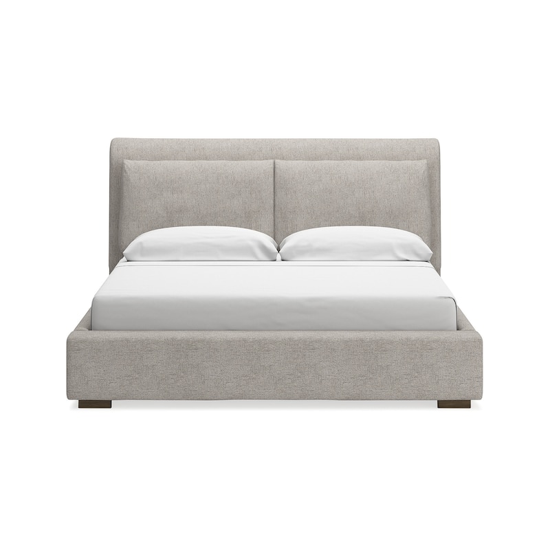 Signature Design by Ashley Cabalynn Brown King Upholstered Bed