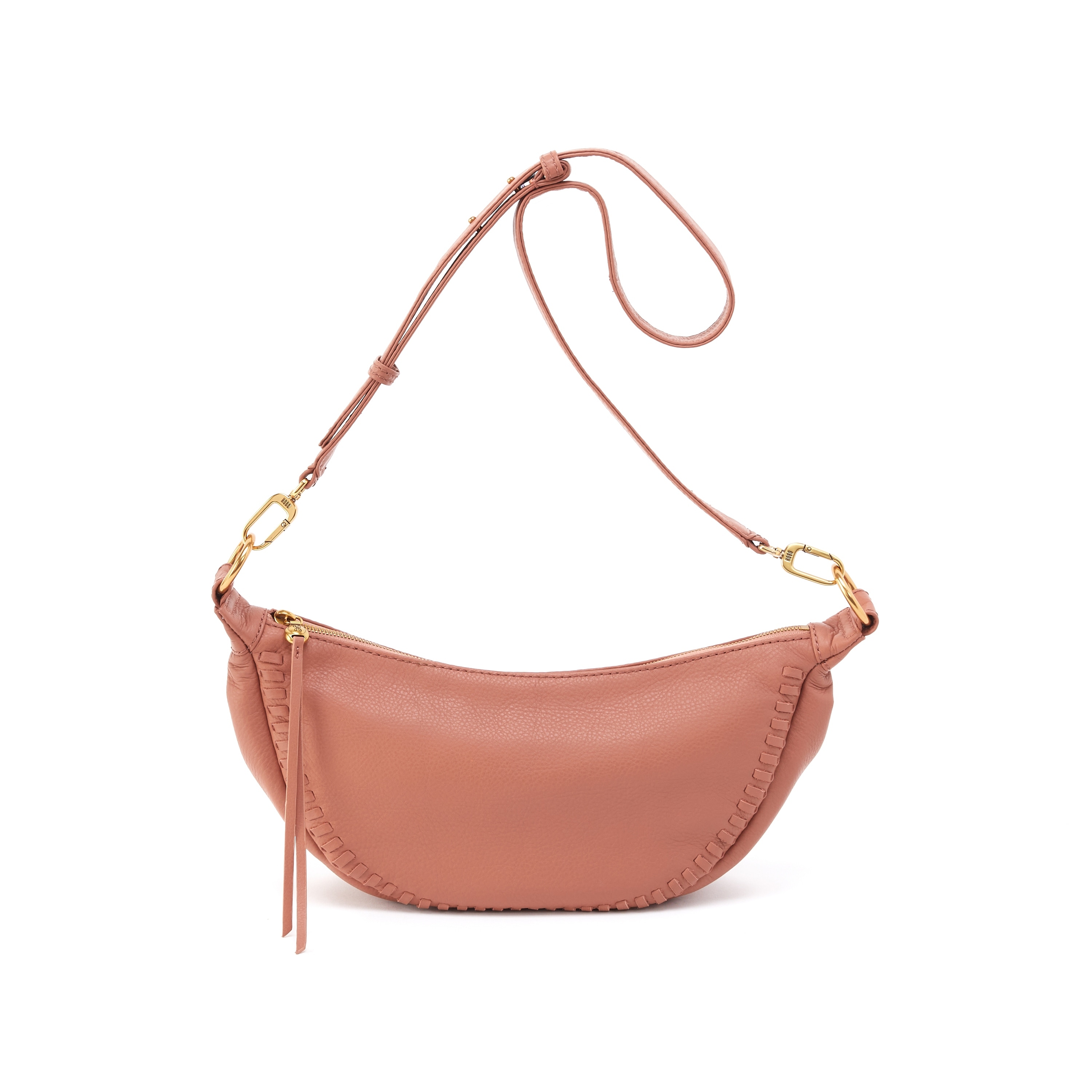 HOBO Knox Leather Crescent Sling Bag