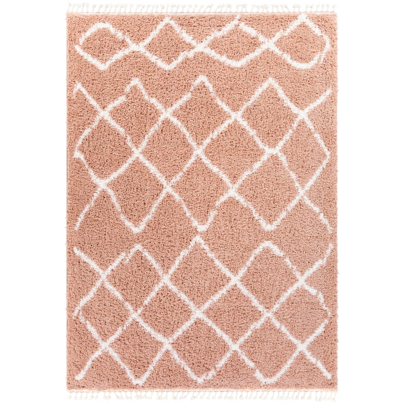 Artistic Weavers Racine Bohemian Diamond Shag Area Rug