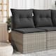 Option Gray middle sofa