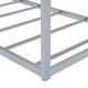 preview thumbnail 17 of 25, Twin Metal House Bed Frame, Durable Platform with Sleek Modern Design, Black