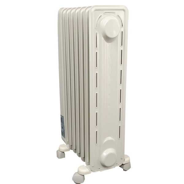 DeLonghi EW7707CM Electric Oil Filled Radiator Heater - beige